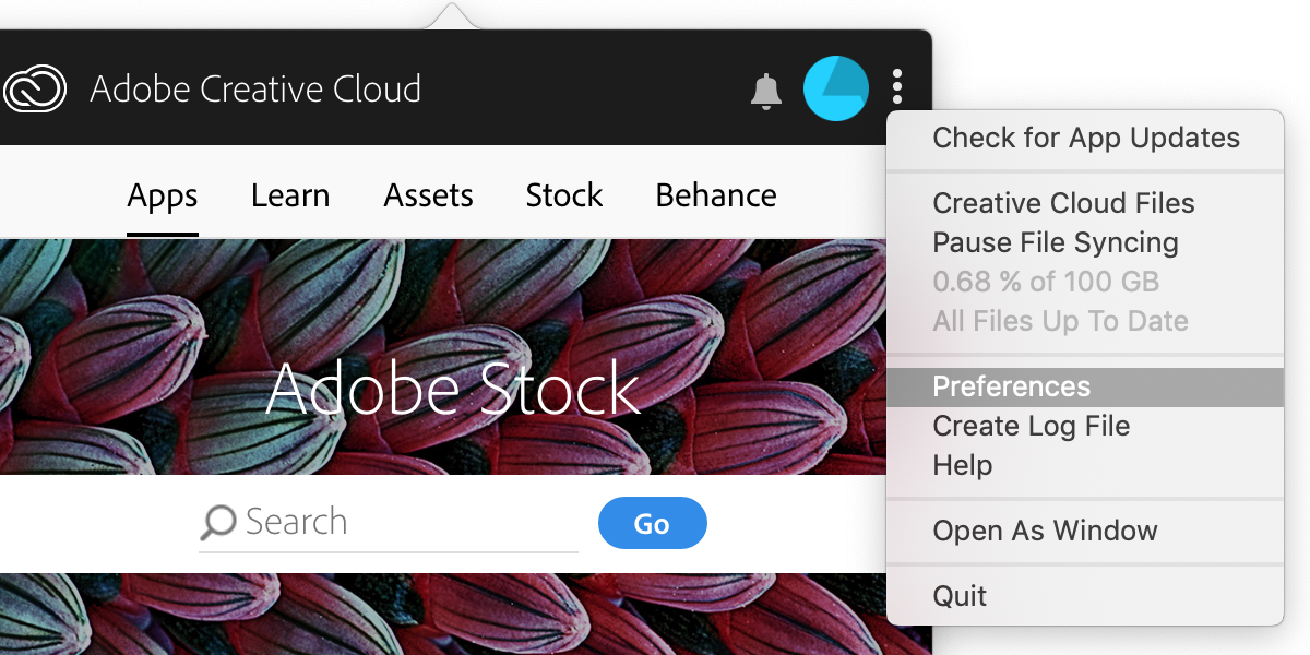 creative cloud desktop app for mac